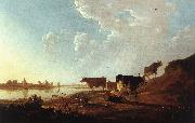 River Scene with Milking Woman sdf CUYP, Aelbert